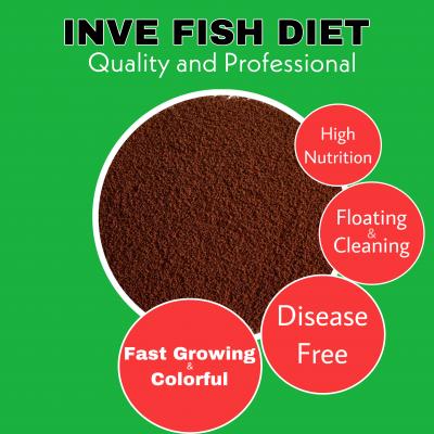 INVE Fish Diet for Betta & Guppy , Fish Food 50 Gr